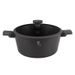 BERLINGERHAUS Kastrol s titanovým povrchem a poklicí 28 cm Antracit Collection BH-8132