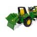 ROLLYTOYS Úložný box za traktor zelený
