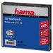 Hama CD Multi-Pack, obal na 4 CD/DVD, průhledný/černý