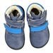 Dětská zimní kožená bota s kožíškem Jonap modré