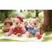 Sylvanian family Sušenkoví medvídci sestra a bratr na pikniku