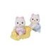 Sylvanian family Pomeranian dvojčata baby