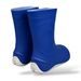 Dětské barefoot holinky LICO Aride Rain – modré