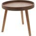 HOMESTYLING Odkládací stolek sada 2 ks borovice tmavě hnědá KO-KR8200310