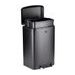 DIRT-DEVIL Odpadkový koš nášlapný 12 l tiché zavírání černá ED-249504