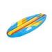 Dětský surf Sunny Rider, 1,14m x 46cm – mix 2 barvy (modrá,oranžová)