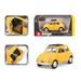 Bburago 1:24 Fiat 500 F 1965 Yellow