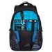 Studentský batoh pro kluky Bagmaster BAG 7 E BLACK/BLUE