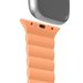 Hama Fantastic Feel, řemínek pro Apple Watch 38/40/41 mm, magnetický, oranžový/béžový