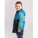 Unuo, Dětská softshellová bunda s fleecem Basic, Multicolor Tyrkysová
