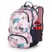 Růžový batoh s květinami Topgal ROTH 22029