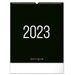 Nástěnný plánovací kalendář Černý 2023, 30 × 34 cm Baagl