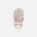 Stříbrné dívčí barefoot sandály Geox Sandal Iupidoo Gir