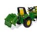 ROLLYTOYS Úložný box za traktor zelený