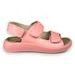 Dívčí letní boty, sandály IMAC - Růžové