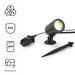 Hama SMART WiFi LED zahradní světlo, Matter, zapich. nožka, voděodolné IP65, barvy, stmívání, appka