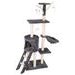 PET COMFORT Škrábadlo pro kočky s pelíškem víceúrovňové 140 cm ED-211816
