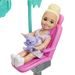 Barbie herní set povolání - zubařka černovláska