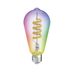 Hama SMART WiFi LED žárovka, Matter, E27, retro, ST64 Filament, RGBW, stmívatelná, aplikace