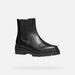 Černá dámská kotníková obuv Geox Felleny