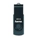 Hama USB 3.0 Flash Drive Rotate, 128 GB, 70 MB/s, petrolejová modrá