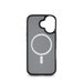 Black Rock Hybrid Case, kryt pro Apple iPhone 17, magnetický, matný, poloprůhledný černý