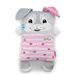 NICI NICI Cosidoos plyš Zajíček oboustranný motiv 30x20cm