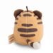 NICI NICI plyš MyMochi Tygr Tiggy 8cm v kostýmu hamburger a okurkou,set dárkové balení 8,5x6,5x10cm