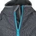 unuo Softshellová bunda bez zateplení Žíhaná antracitová (Unuo softshell jacket)