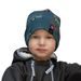 ESITO Jarní chlapecká čepice Traktor - petrolejová