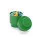 LEGO úložný box kulatý 123 x 183 mm - tmavě zelená