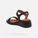 Černé dámské sandály Geox Meliconia
