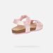 Růžové dívčí sandály Geox Adriel