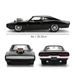 Rychle a zběsile auto 1970 Dodge Charger 1:24