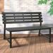 PROGARDEN Zahradní lavice 125 cm dřevoplast KO-FA6110000