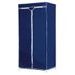 ALPINA Textilní šatní skříň 75x50x160cm tmavě modrá ED-208328