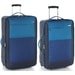 Sada kufrů M+L REIMS 111005; modrá