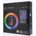Hama SpotLight FoldUp RGB 102, kruhové LED světlo 10,2" pro smartphony, RGB, skládací