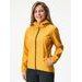 Unuo, Dámská softshellová bunda s fleecem Slim, Hořčicová