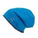 ESITO Zimní čepice spadená Modrá - modrá
