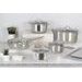 BERLINGERHAUS Sada nádobí nerez 12 ks Silver Jewellery Collection BH-6661