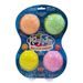 PlayFoam Boule 4pack-Třpytivé