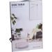 AMBIANCE Odkládací stolek kovový 66 cm bílá KO-NB1510570