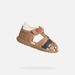 Hnědé chlapecké sandály Geox Sandal Macchia
