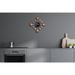BERLINGERHAUS Kuchyňské nástěnné hodiny Black Rose Collection I BH-9480