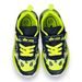 Dětské sportovní tenisky s LED blikačkou LICO - Marine/lemon
