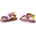 Dětské letní boty GEOX J NEW SANDAL ALOHA G FUCHSIA/WHITE