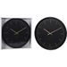 SEGNALE Nástěnné hodiny 50x4 cm černé KO-837000350