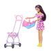 Barbie SKIPPER BABYSITTER chůvá s kočárkem
