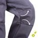 Unuo, Softshellové kalhoty s fleecem Street, Tm. šedá, Metricon kluk (Unuo Softshell kids trousers printed)